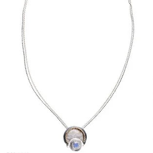 Sterling Silver Gold Filled Iolite Necklace DN2674