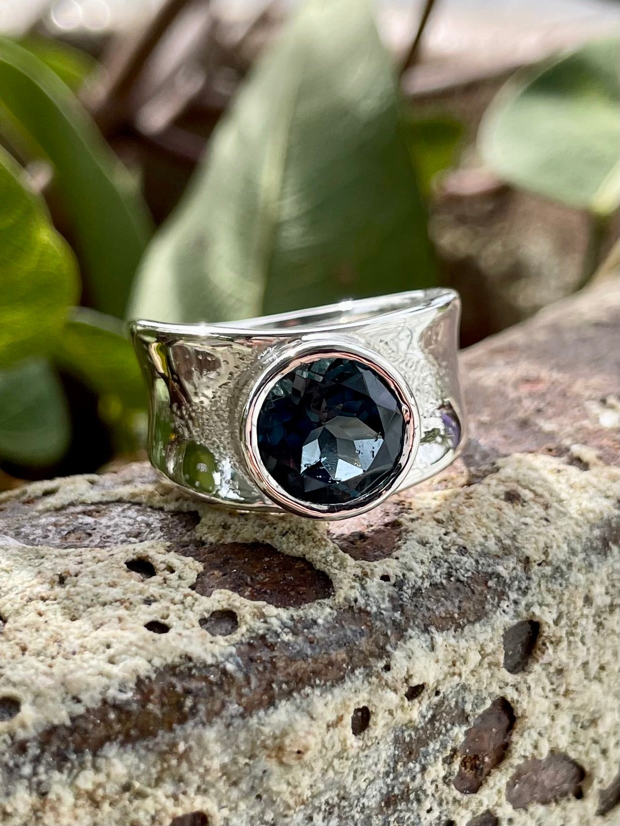 Sterling Silver London Blue Topaz Ring