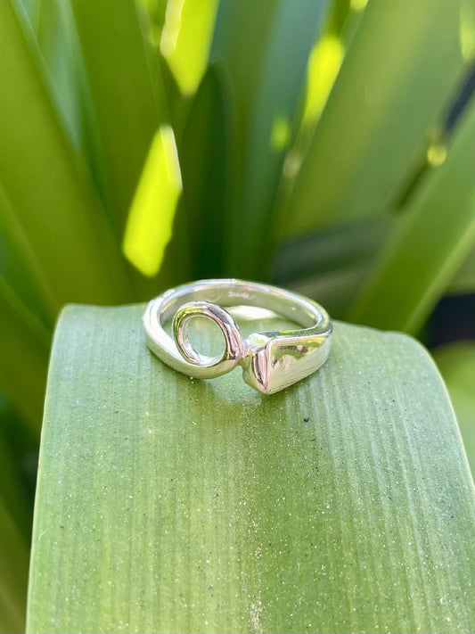 Sterling Silver Curl Ring